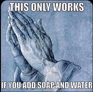 funny coronavirus meme, prayer coronavirus meme, christian coronavirus meme, wash hands